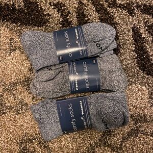 3 pair BoMbAs comfy socks women large